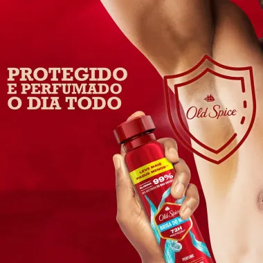 Desodorante Old Spice Brisa do Mar Spray Antitranspirante 250ml