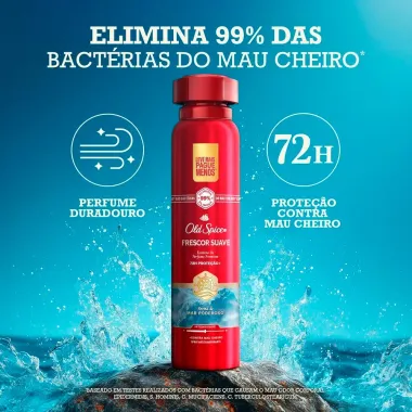 Desodorante Old Spice Brisa do Mar Spray Antitranspirante 250ml