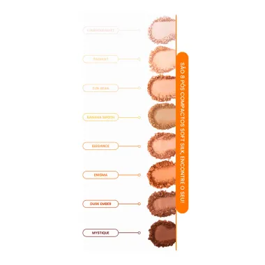 Pó Compacto Soft Silk Mari Maria Makeup Cor Sunbeam