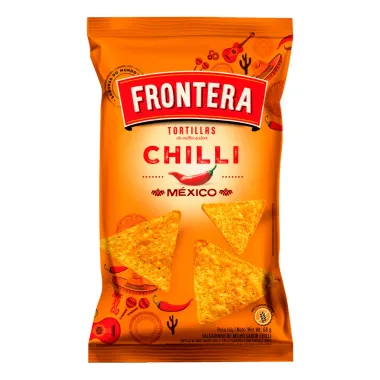 Chips Frontera Tortilhas Sabor Chilli México 68g