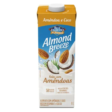 Bebida de Amêndoa e Coco Blue Diamond Almond Breeze Caixa 1L