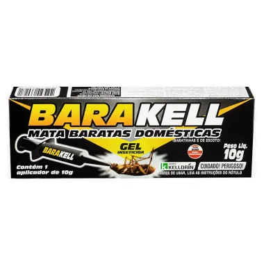 BaraKell Gel Inseticida Mata Baratas 1 Aplicador de 10g