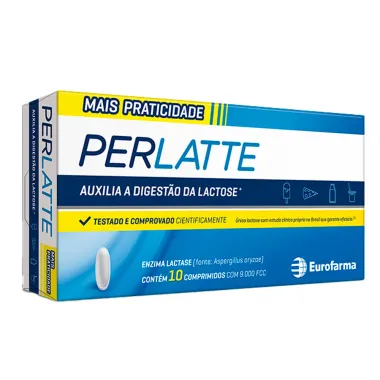 Perlatte 9.000FCC com 10 Comprimidos