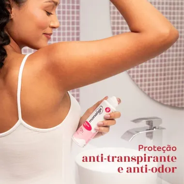 Desodorante Monange Prote&ccedil;&atilde;o Seca Aerossol Feminino Antitranspirante 200ml