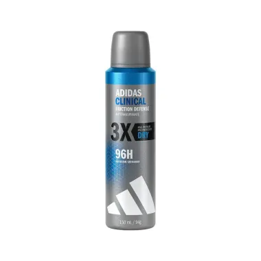 Desodorante Adidas Clinical Masculino Aerossol Antitranspirante Dry 150ml