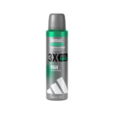 Desodorante Adidas Clinical Masculino Aerossol Antitranspirante Fresh 150ml