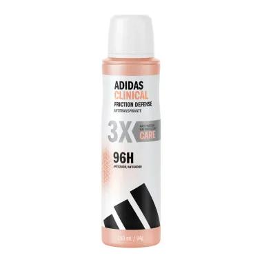 Desodorante Adidas Clinical Friction Defense Aerosol Care 96h Antissuor Antitranspirante 150ml
