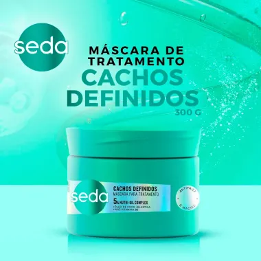 Mascara de Tratamento Seda 5% Nutri Oil Complex Cachos Definidos 300g