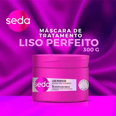 Máscara de Tratamento Seda 5% Keratin Align Complex Liso Perfeito 300g