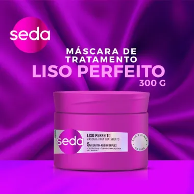 Máscara de Tratamento Seda 5% Keratin Align Complex Liso Perfeito 300g