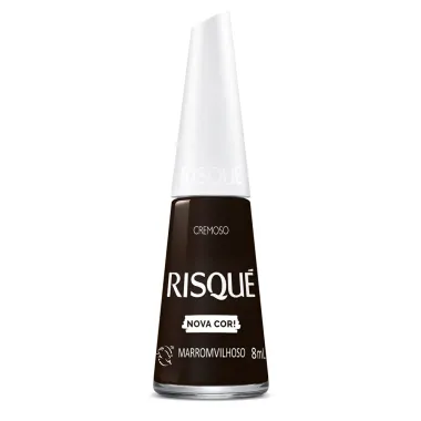 Esmalte Risqué Nova Cor Cremoso Cor Marromvilhoso 8ml