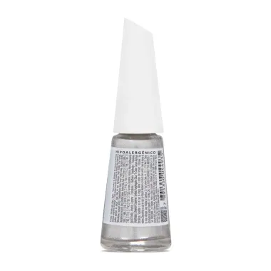 Esmalte Risqu&eacute; Nova Cor Met&aacute;lico Cor Prata na Lata 8ml