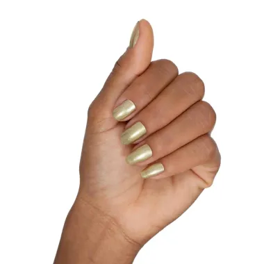 Esmalte Risqué Nova Cor Metálico Cor Doura-me Se For Capaz 8ml