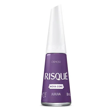 Esmalte Risqué Nova Cor Cremoso Cor Jujuva 8ml