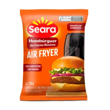 Hamburguer Seara Bovino Air Fryer 150g