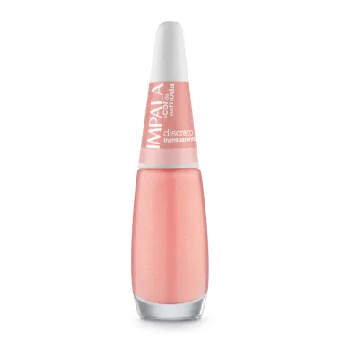 Esmalte Impala A Cor da Sua Moda Discreto Transparente 7,5ml