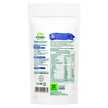 Chia em Grãos Integral Vitalin Sem Glúten 120g