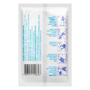Preservativo Feminino Della 1 Unidade