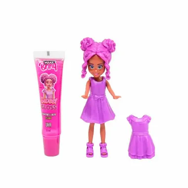 Mini Friends Gloss e Roupa Surpresa Make Brinq Colecionáveis 3+ Anos Sortidas 1 Unidade