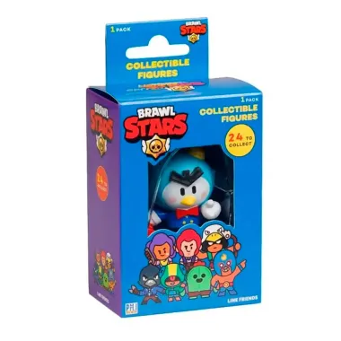 Mini Boneco Colecionável Figures Brawl Start Personagens Sortidas 1 Unidade