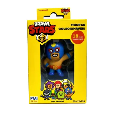 Mini Boneco Colecionável Figures Brawl Start Personagens Sortidas 1 Unidade