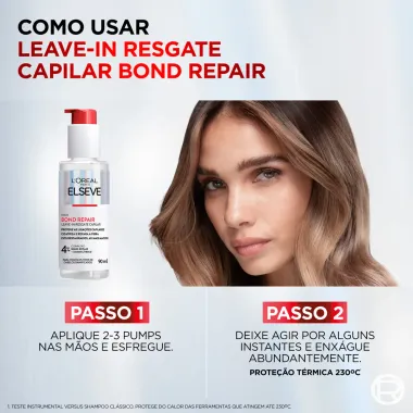 Leave-In Resgate Capilar L'Oréal Paris Elseve Bond Repair 90ml