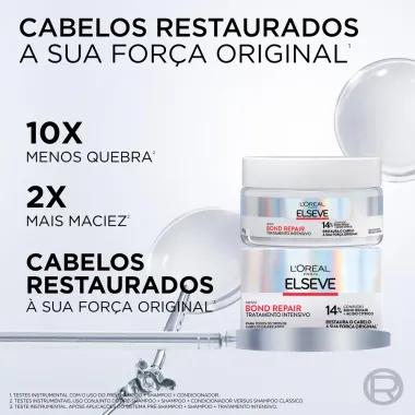 Creme de Tratamento Elseve L'oréal Paris Bond Repair 200g