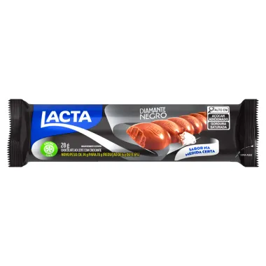 Chocolate ao Leite Lacta Diamante Negro 28g