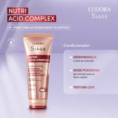 Condicionador Eudora Siage Nutri Acid. Complex 200ml