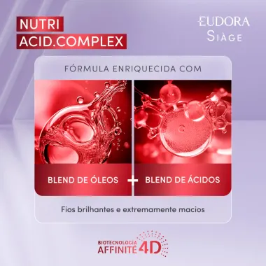 Óleo em Creme Eudora Siàge Nutri Acid Complex 100ml