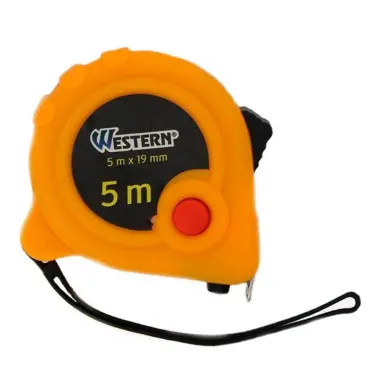 Trena Western Cor Amarela 5m x 19mm 1 Unidade