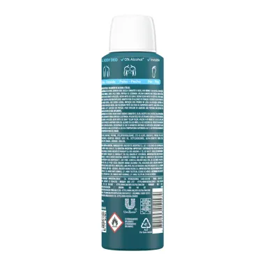 Desodorante Rexona Corporal All Body Deo Ocean Rush Aerossol 150ml