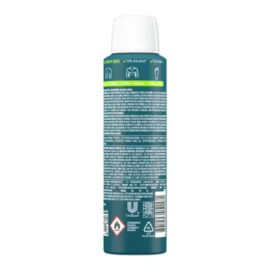 Desodorante Rexona Corporal All Body Deo Active Fresh Aerossol 150ml