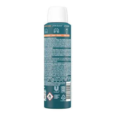 Desodorante Rexona Corporal All Body Deo Bold Spirit Aerossol 150ml