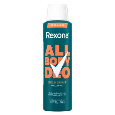 Desodorante Rexona Corporal All Body Deo Bold Spirit Aerossol 150ml