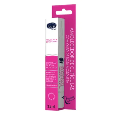 Amolecedor de Cutículas Ideal com Óleo de Rosa Mosqueta Caneta 3,5ml