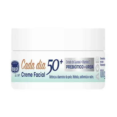 Creme Facial Ideal Cada Dia 50 Mais 100g