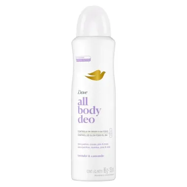 Desodorante All Body Deo Dove Lavander e Camomile Aerosol 150ml