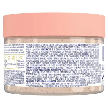 Sabonete Esfoliante Corporal Dove Beauty Scrub Coco e Açúcar Mascavo 280g