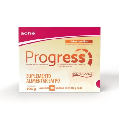 Progress Sachês com 30 Unidades de 20g cada
