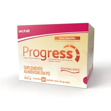 Progress Sachês com 30 Unidades de 20g cada
