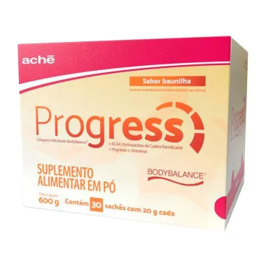 Progress Sachês com 30 Unidades de 20g cada