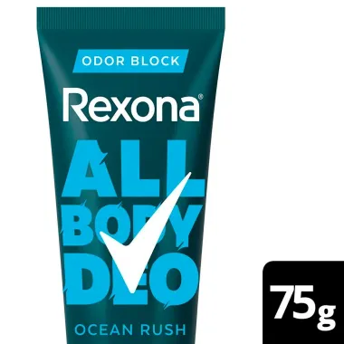 Desodorante Rexona Corporal All Body Deo Ocean Rush Creme 75g