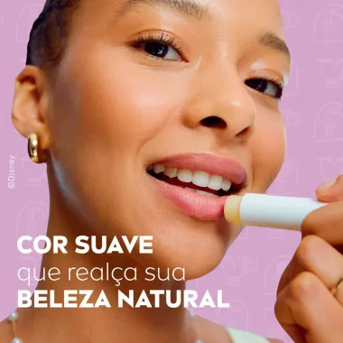 Hidratante Labial Nívea Cupcake de Baunilha Ed. Limitada Bela Disney Princesa 4,8g