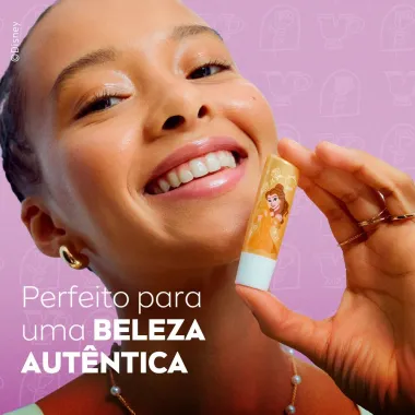 Hidratante Labial Nívea Cupcake de Baunilha Ed. Limitada Bela Disney Princesa 4,8g