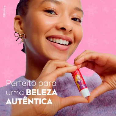 Hidratante Labial Nívea Morango Silvestre Ed. Limitada Rapunzel Disney Princesa 4,8g