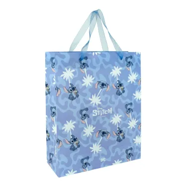 Sacola para Presente Mió Disney Stitch Seda Grande 1 Unidade
