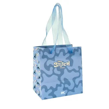 Sacola para Presente Mió Disney Stitch Seda Pequena 1 Unidade
