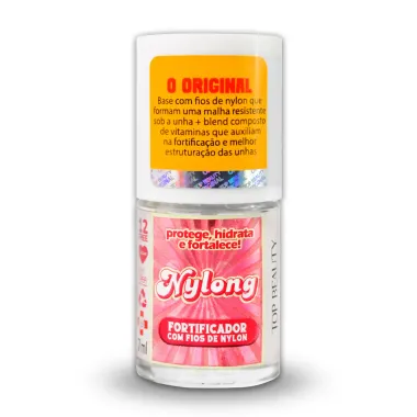 Base Top Beauty Nylong Fortificar com Fios de Nylon 7ml