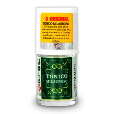 Esmalte Top Beauty Tônico Milagroso 7ml